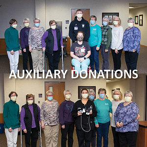 Auxiliary Donates to ED and OB