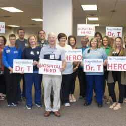 Dr. Craig Thompson Receives Hospital Hero Award from Iowa Hospital Association