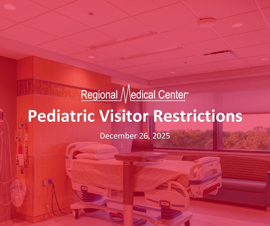 Pediatric Visitor Restrictions 122625