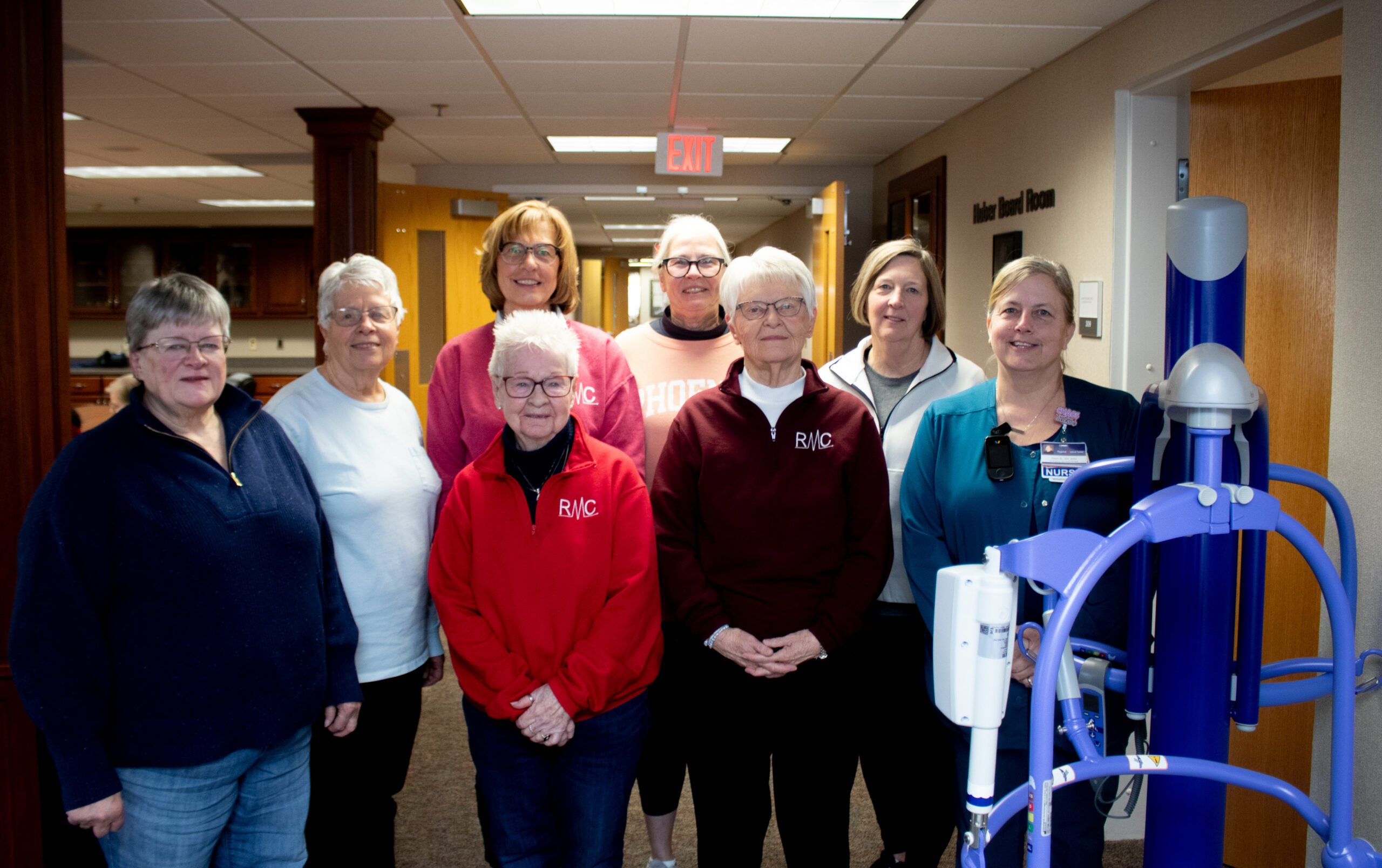 A Gift of Safety: RMC Auxiliary Donates $4,000 in Emergency Department Upgrades
