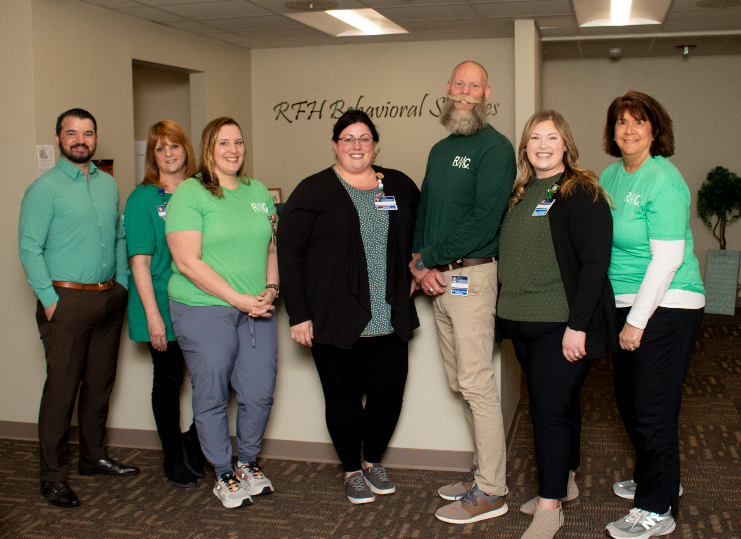 RMC Highlights Mental Health Services During “Wear Green Day”